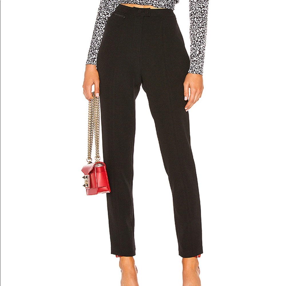 L'Academie The Becca Pant in Black